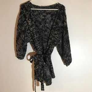 Wrap Tie Knit Sweater